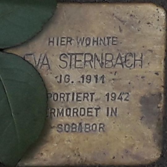 Stolperstein en memoria de Eva Sternbach