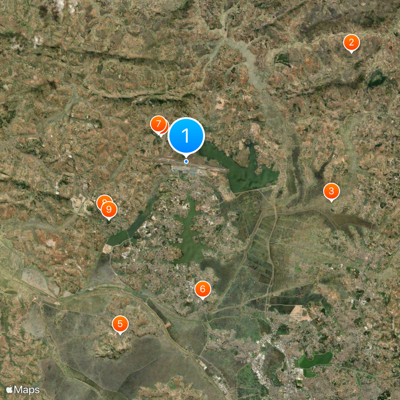 Ivato Airport Map