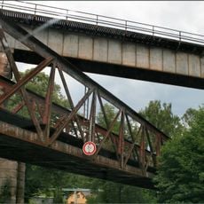 Bridge of railway line 032 over Petříkovická street