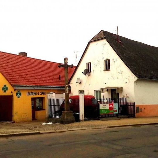 Kříž u Václavské ulice v Jindřichově Hradci