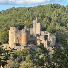 Vue sur château de Bonaguil