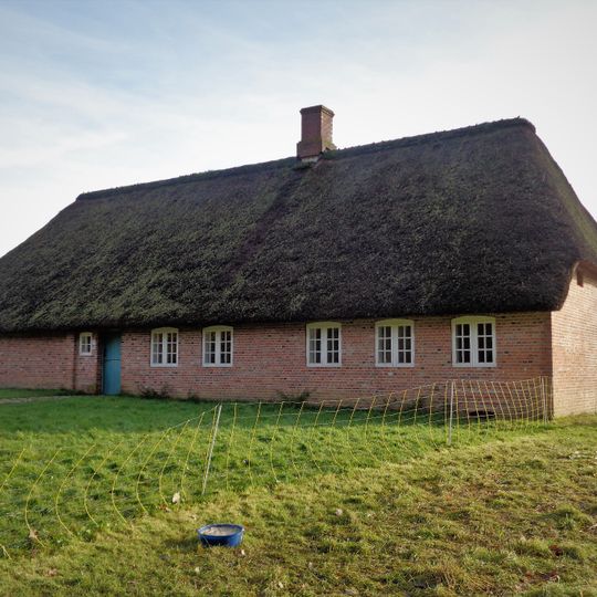 Haus von der Hallig Langeneß