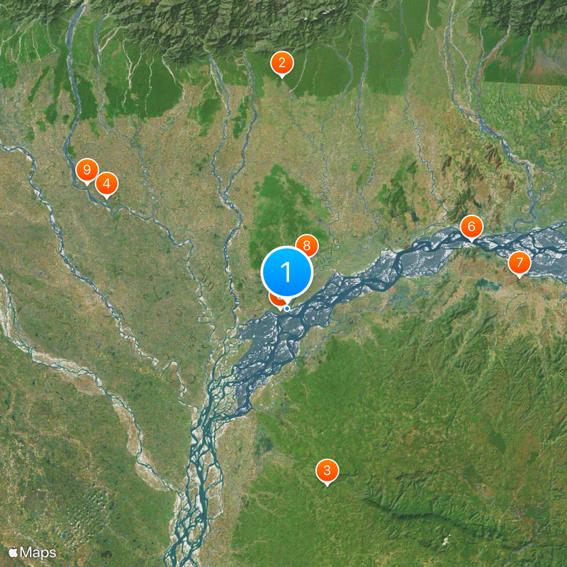 Dhubri Map