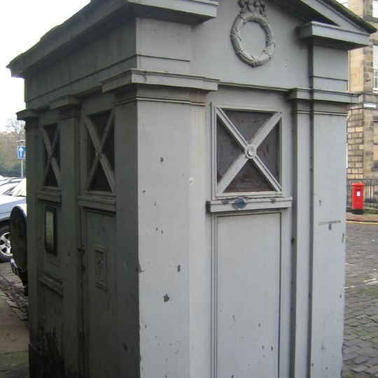 Edinburgh, Heriot Row, Police Call Box