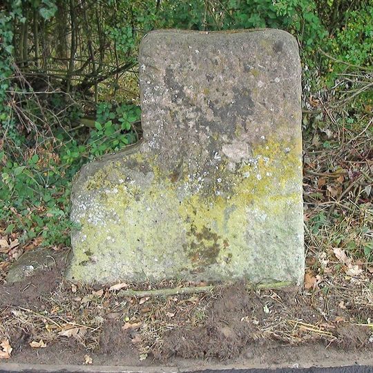Milestone, between Halfway Lane and entrance to Severn Trent Waterworks