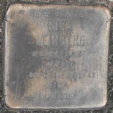 Stolperstein à la mémoire de Rosa Weinberg