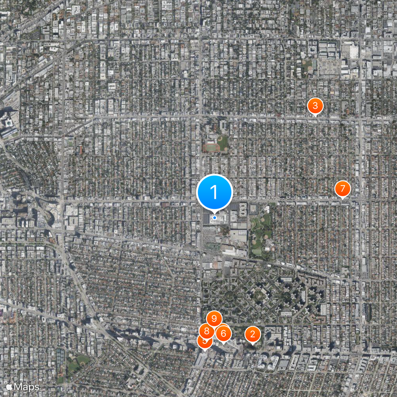 Television City Map
