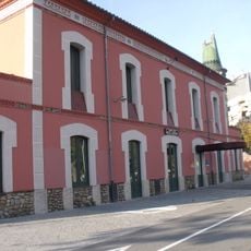 Antiga estació del tren d'Olot (Girona)