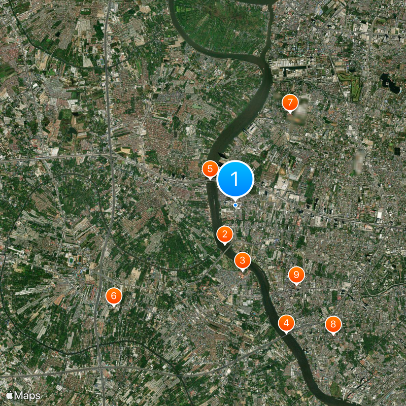 Rajamangala University of Technology Suvarnabhumi Map