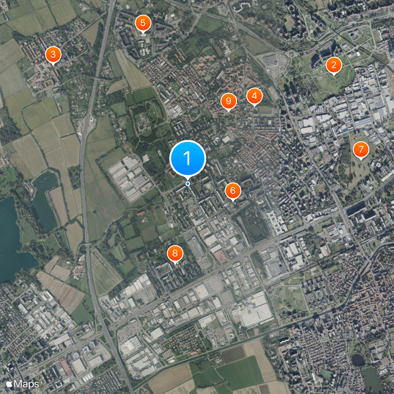 Cesano Boscone Mappa