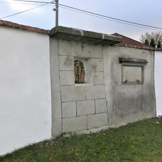 Kaplička XII. zastavení křížové cesty v Bílém Kostele nad Nisou