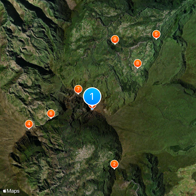 Piton des Neiges Mappa