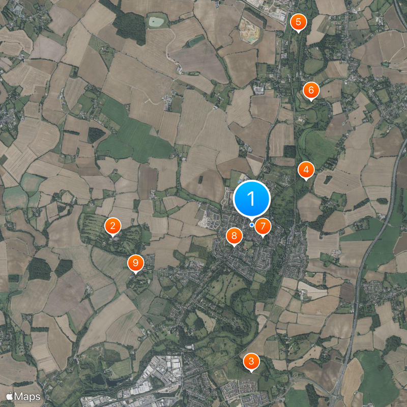 Sawbridgeworth Map