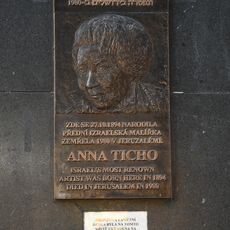 Pamětní deska Anny Ticho