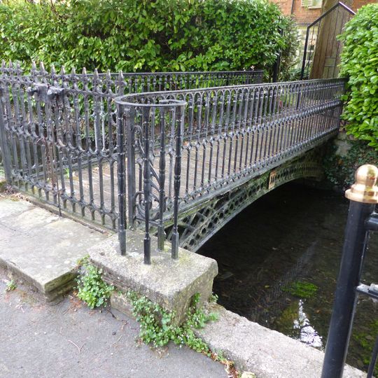 Footbridge to rear of, and part of the property of 30, Bourne Eau House
