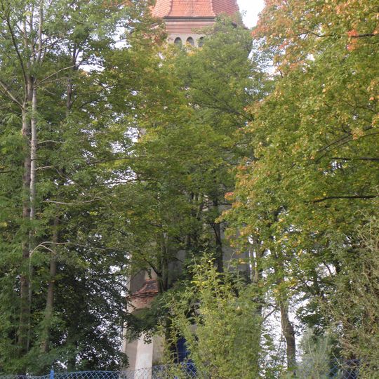 Wodociągowa wieża ciśnień w Biskupcu