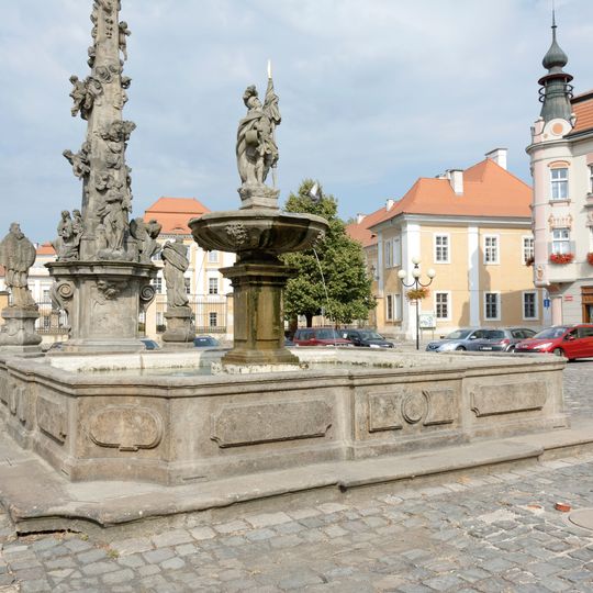 Florian Fountain in Duchcov