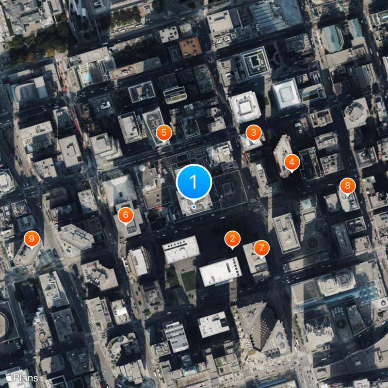 First Canadian Place Carte