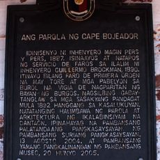 The Lighthouse of Cape Bojeador historical marker