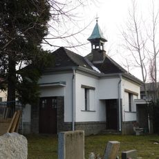 Kaple na hřbitově ve Strašíně
