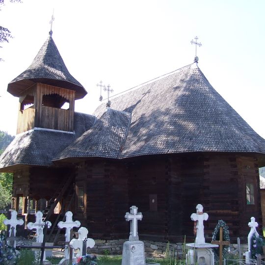 Wooden church in Galu, Neamț