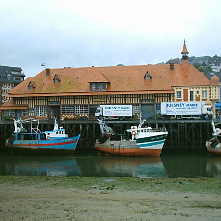 Marché aux poissons de Trouville