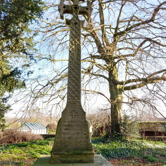 Cross In Churchyard East Of Old Vicarage