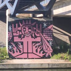 Muurschildering, kunstwerk