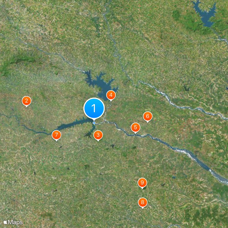 Panchet Dam Map