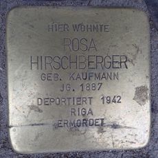 Rosa Hirschberger, geb. Kaufmann