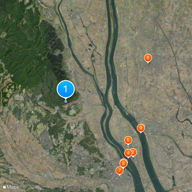 Tado Taisha Map