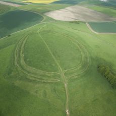 Barbury Castle Farm deserted Medieval village