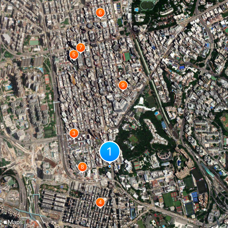 Yau Ma Tei Map