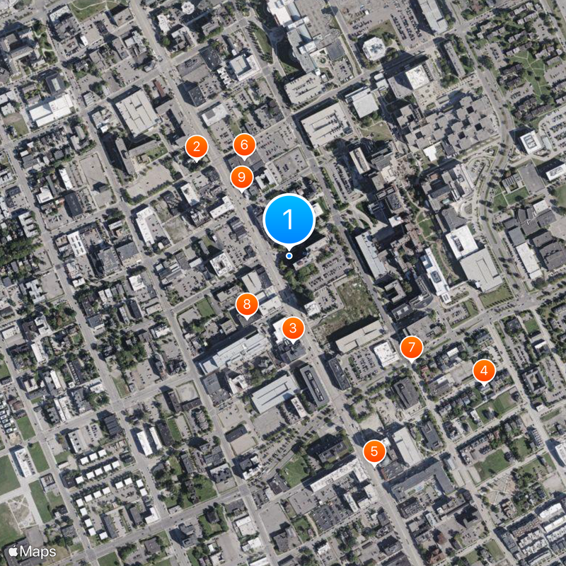 Midtown Detroit Map