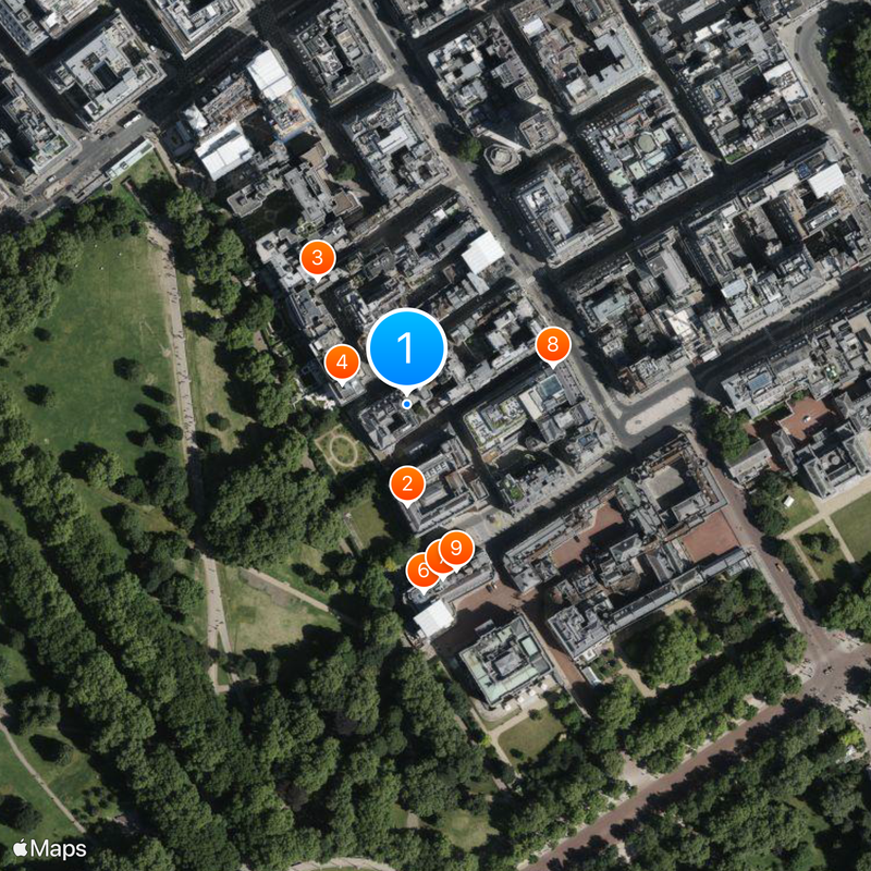 Spencer House Mapa