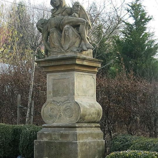 Statue of Pietà in Dolní Poustevna