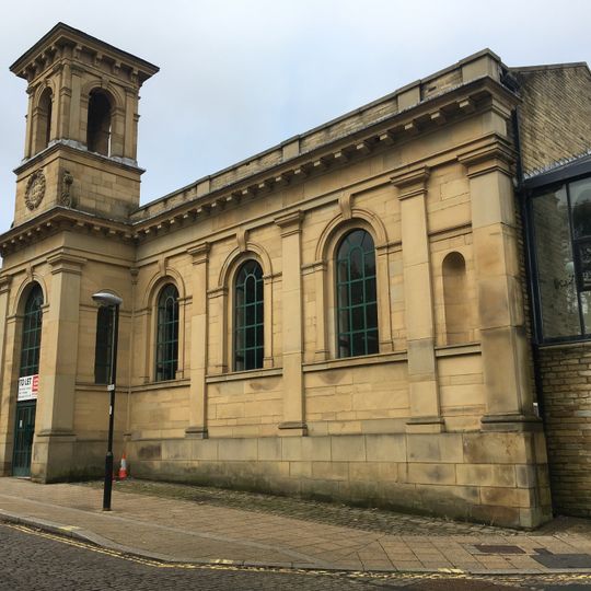 Bus Station, Central Section of Facade