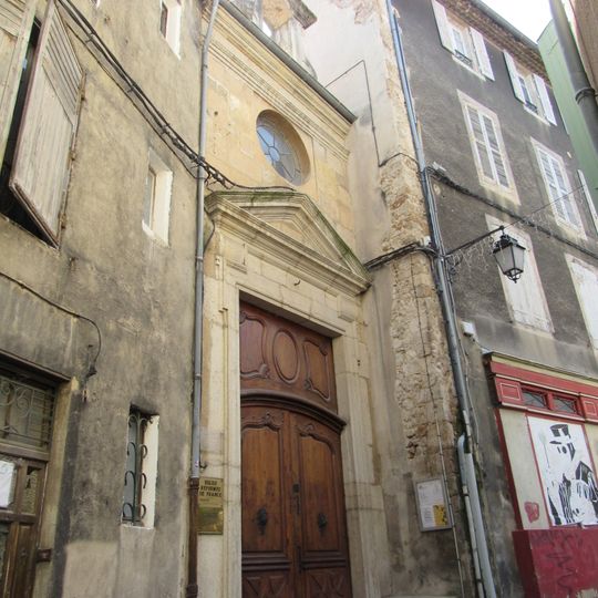 Temple anciennement chapelle des Jésuites Notre-Dame-de-l'Aumône d'Annonay