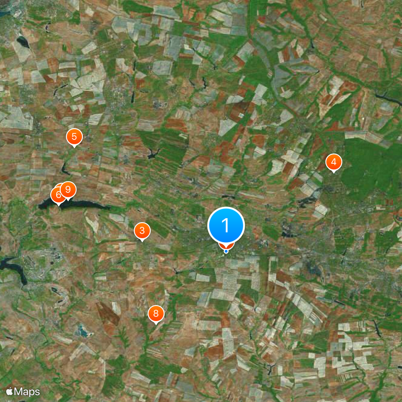 Shakhtarsk Map