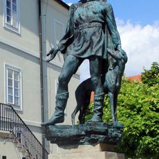 Statue of Jan Černčický z Kácova in Nové Město nad Metují