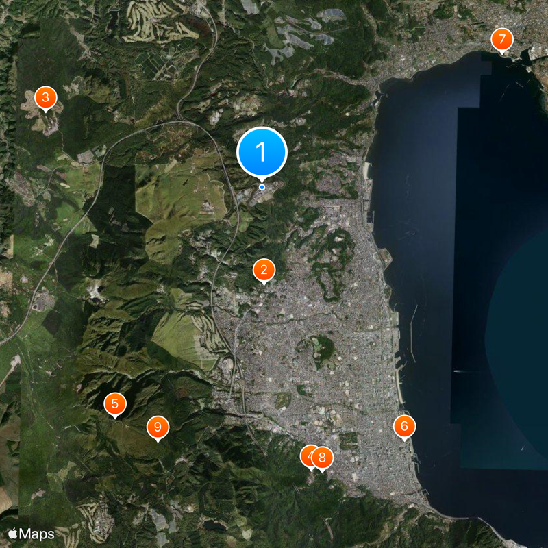Ritsumeikan Asia Pacific University Map