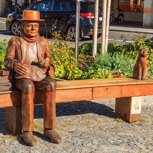 Bohumil Hrabal Bench