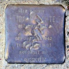 Stolperstein en memoria de Ida Plachte