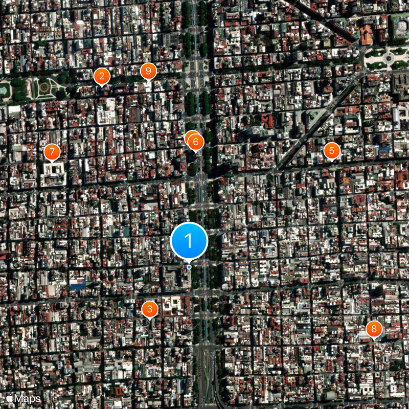 Universidad Argentina de la Empresa Mapa