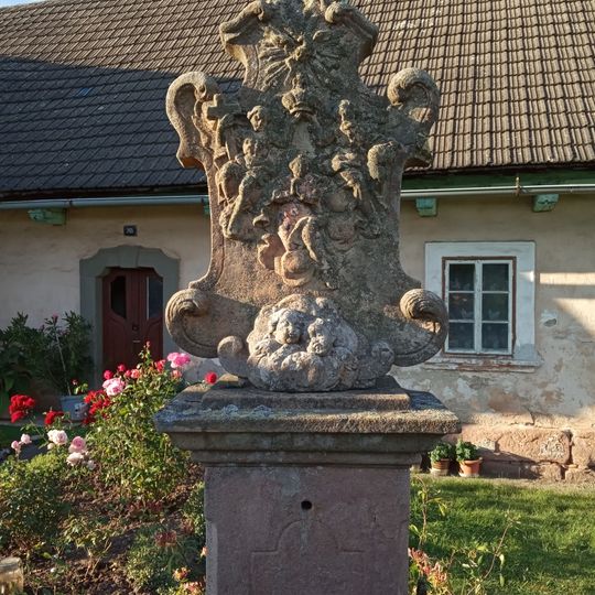 Holy Trinity statue in Hostinné