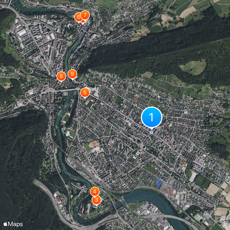 Wettingen Mappa