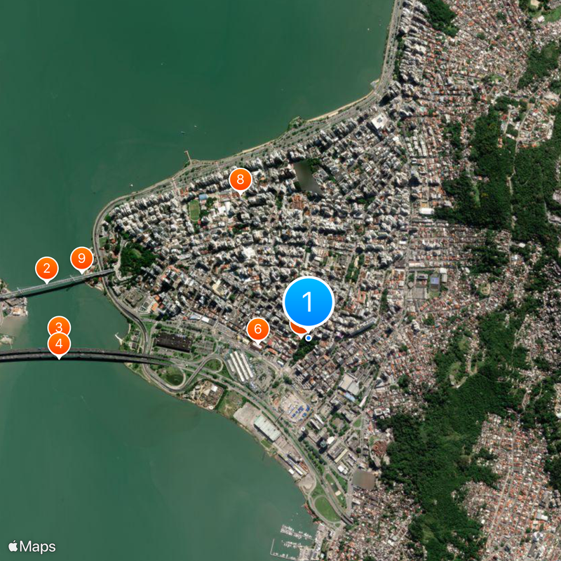 Greater Florianópolis Map