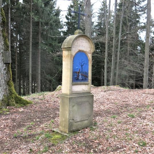 Kaplička IX. zastavení křížové cesty na vrchu Jáchym