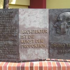 Memorial plaque for Bruno Taut