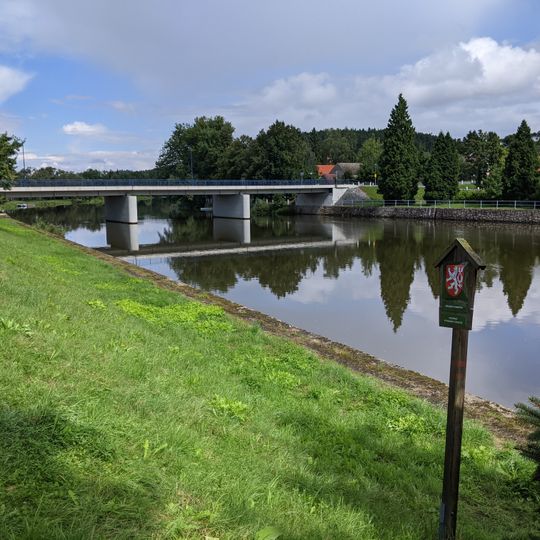 Bridge in Koloděje nad Lužnicí